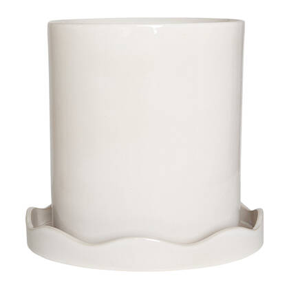 OYOY Living Nami Bloempot Ø 34 cm - Wit