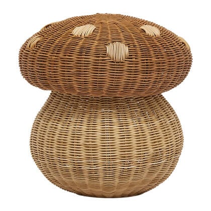 OYOY MINI Mushroom Opbergmand Bruin