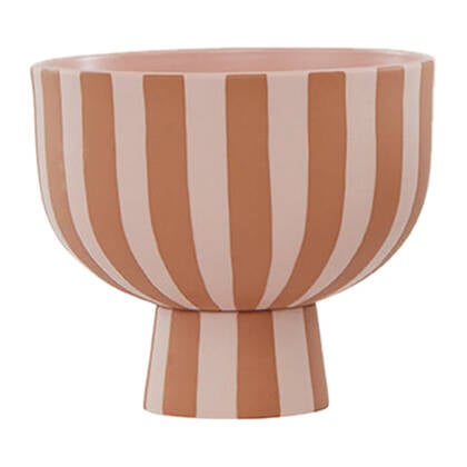 OYOY Living Toppu Schaal Ø 15 cm - Karamel / Roze Bruin, Roze