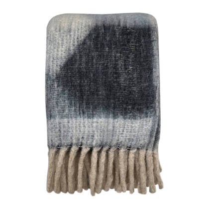 Malagoon Zapotec Plaid - Soft Grey Grijs