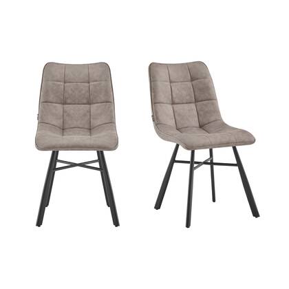 Furnihaus Eetkamerstoel Dexx - Taupe - Set van 2 Bruin