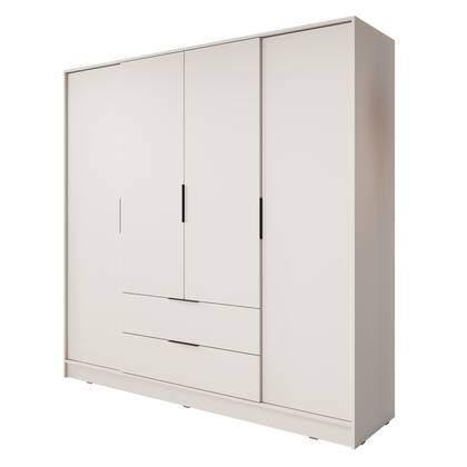 Meubella - Kledingkast Kellan - Beige - 206 cm
