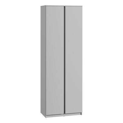 Meubella - Kledingkast Santiago - Grijs - 69 cm