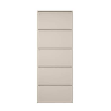 by fonQ Klip Schoenenkast - 5 Vakken - Cashmere