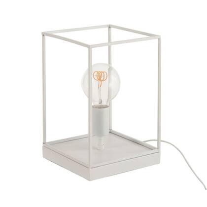 Lamp | Metaal | Wit | 20.5x20.5x (h)30 Cm afbeelding