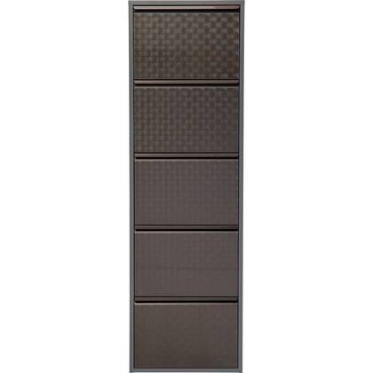Schoenenkast Caruso alu 5 laden Kare Design