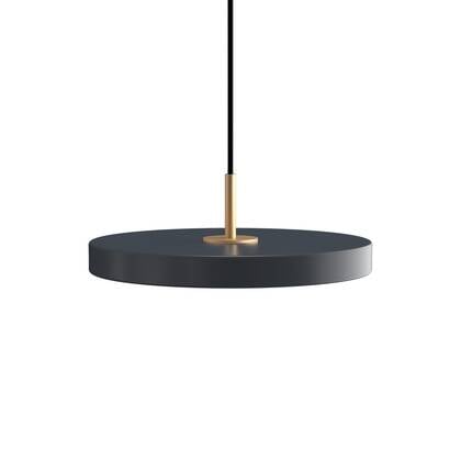 Umage Asteria Plus Mini hanglamp anthracite grey - met koordset - Ø31 afbeelding