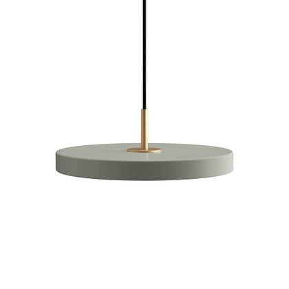 Umage Asteria Plus Mini hanglamp nuance olive - met koordset - Ø31 cm afbeelding