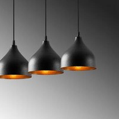 Asir | Kroonluchter | Zwart | 68 x 18 x 114 cm afbeelding
