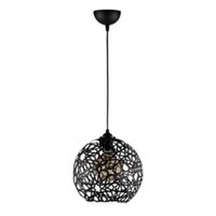 Asir | Kroonluchter | Zwart - 25 x 25 x 119 cm afbeelding