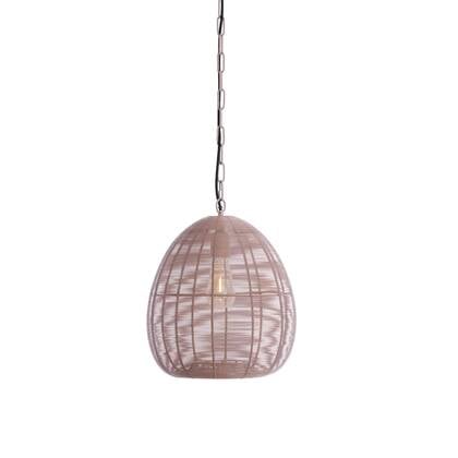 Light & Living Hanglamp Oliveria - Roze - Ø32cm afbeelding