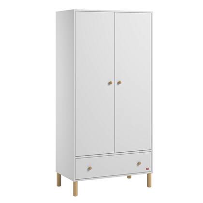 Calicosy - Kledingkast TELA - H185 cm - Wit