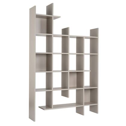 Calicosy - Boekenkast met 18 planken MANCO - H188 cm - Zandsteen
