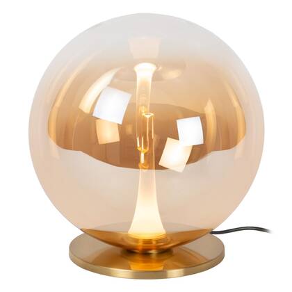 Lucide Premium GISELA Tafellamp - Amber afbeelding