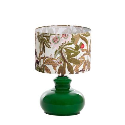 Light & Living Tafellamp Verde|Isadore - Groen|Wit - Ø30x54cm afbeelding