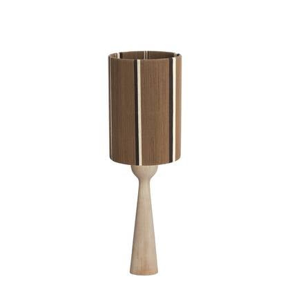 Light & Living Tafellamp Festina|Medan - Naturel|Bruin - Ø25x76cm afbeelding