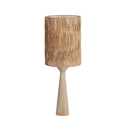 Light & Living Tafellamp Festina|Lanzano - Naturel - Ø25x70cm afbeelding