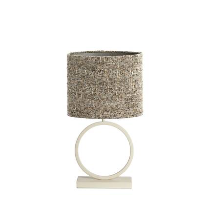 Light & Living Tafellamp Liva|Osire - Crème|Bruin - 30x15x68cm afbeelding