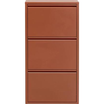 Schoenenkast Caruso bruin 3 laden Kare Design