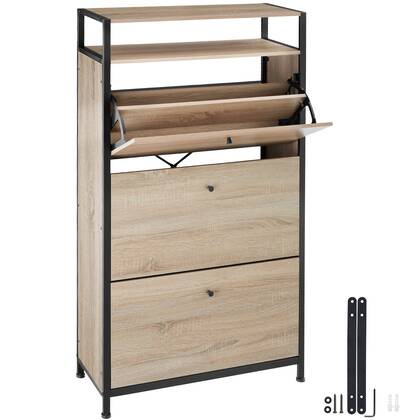 tectake® Schoenenkast
