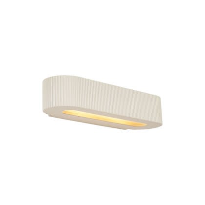 QAZQA Scandinavische wandlamp beige ufo 2-lichts - Plaster afbeelding
