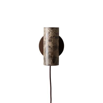 it&apos;s about RoMi Wandlamp Tivoli - Bruin - 10x12x17cm afbeelding