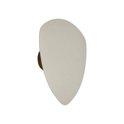 QAZQA Design wandlamp beige organisch 32cm 2-lichts - Pulley afbeelding