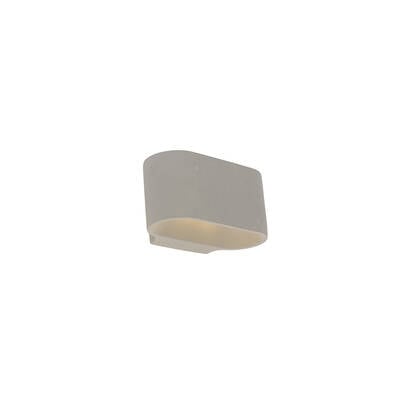 QAZQA Smart wandlamp beton met lichteffect incl. Wifi G9 - Arles afbeelding