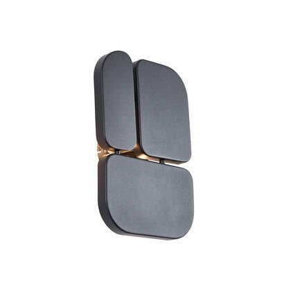 QAZQA Design wandlamp zwart 3-lichts - Planes afbeelding