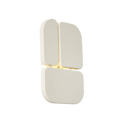 QAZQA Design wandlamp beige 3-lichts - Planes afbeelding