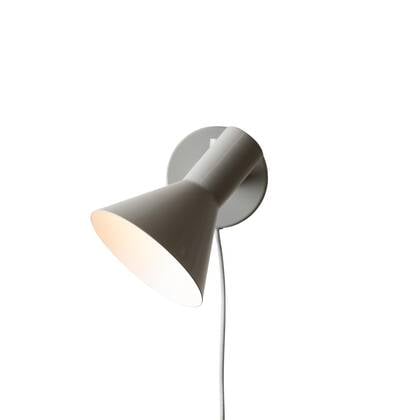 it&apos;s about RoMi Wandlamp Stavanger - Grijs - 31x15x20cm afbeelding
