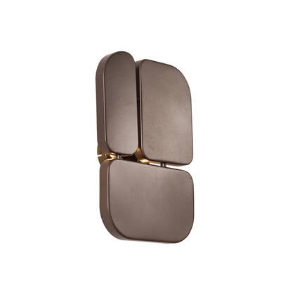 QAZQA Design wandlamp brons 3-lichts - Planes afbeelding
