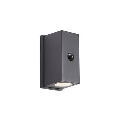 QAZQA Wandlamp zwart 4-stap sensor magnetisch incl. LED oplaadbaar - afbeelding