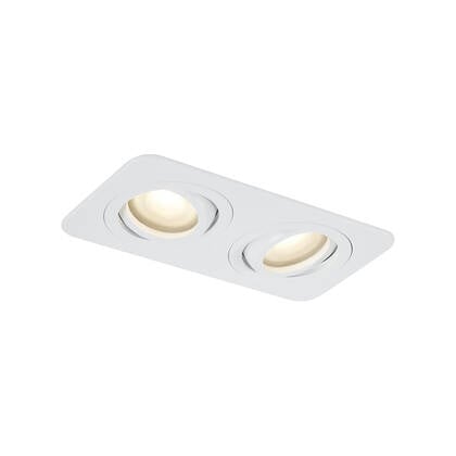 QAZQA Afgeronde inbouwspot wit GU10 50mm draai- en kantelbaar IP44 afbeelding