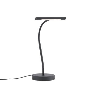 QAZQA Art Deco tafellamp zwart incl. LED - Tableau afbeelding