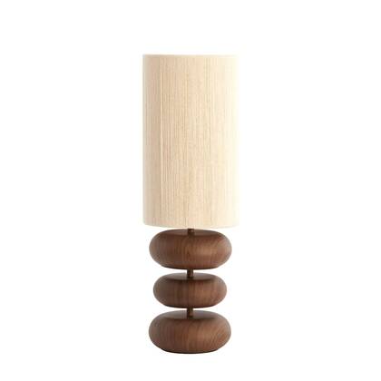 Light & Living Tafellamp Danialo - Bruin - Ø22x67.5cm afbeelding