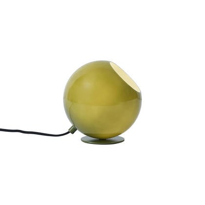 QAZQA Retro tafellamp groen met glas - Mabel afbeelding