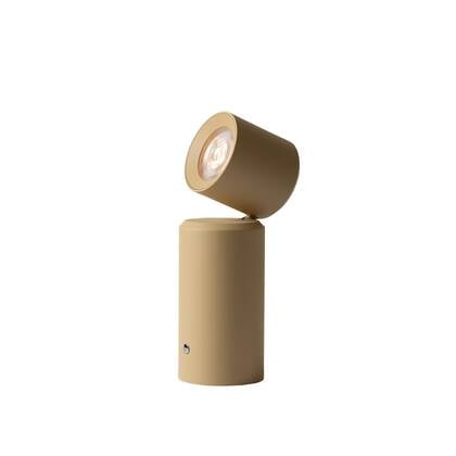it&apos;s about RoMi Tafellamp Milan - Beige - 6.5x6.5x19cm afbeelding