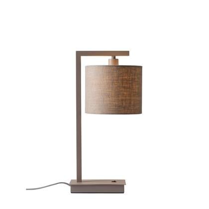 it&apos;s about RoMi Tafellamp Boston - Bruin - 17x18x44cm afbeelding