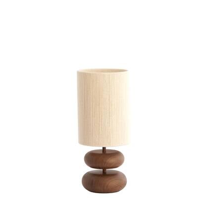 Light & Living Tafellamp Danialo - Bruin - Ø22x50.5cm afbeelding