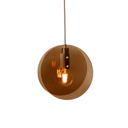 it&apos;s about RoMi Hanglamp Toledo - Bruin - 22x25x278.5cm afbeelding
