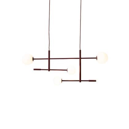 it&apos;s about RoMi Hanglamp Copenhagen - Rood - 97x13x215cm afbeelding