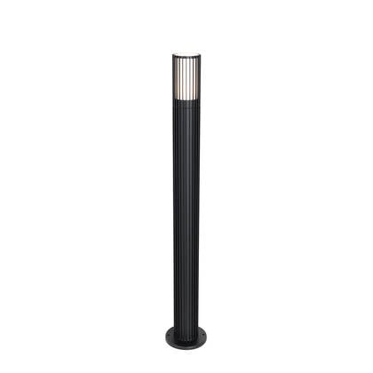 QAZQA Smart buiten paaltje zwart 80 cm IP44 RGBW incl. GU10 50mm- afbeelding