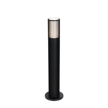 QAZQA Smart buiten paaltje zwart 50 cm IP44 RGBW incl. Wifi GU10 50mm afbeelding