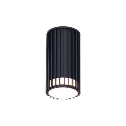 QAZQA Design buiten plafondlamp zwart IP44 - Boris afbeelding