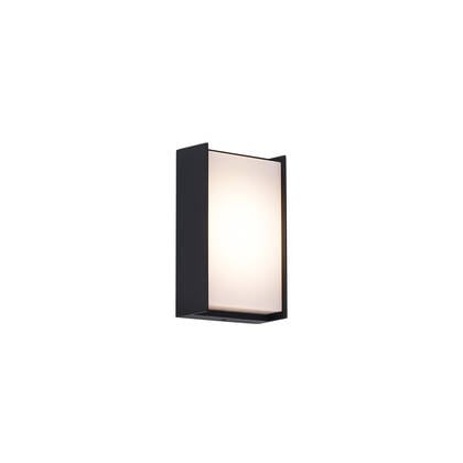 QAZQA Moderne buiten wandlamp zwart incl. LED IP65 - Packet afbeelding