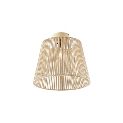 QAZQA Japandi buiten plafondlamp met beige touw IP54 - Jayla afbeelding