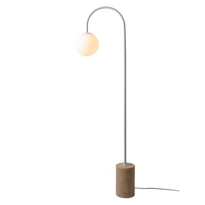 it&apos;s about RoMi Vloerlamp Tivoli - Wit - 20x42x163cm afbeelding
