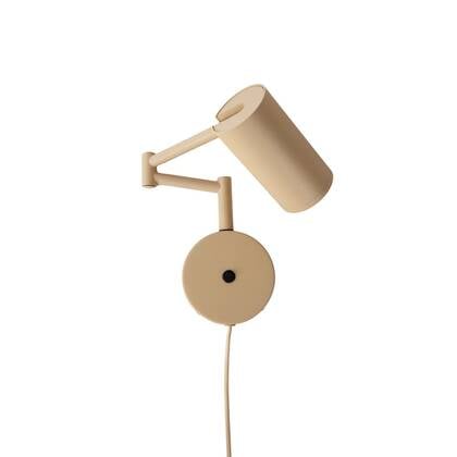 it&apos;s about RoMi Wandlamp Bilbao - Beige - 33x12x27cm afbeelding