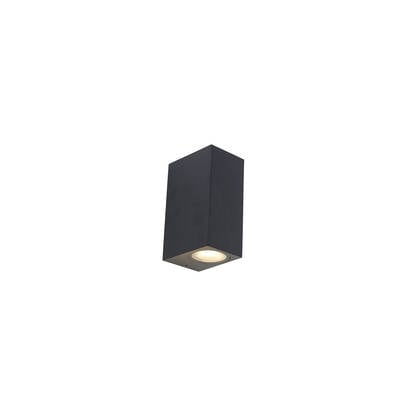 QAZQA Set van 3 smart wandlampen zwart 2-lichts IP44 - Baleno afbeelding